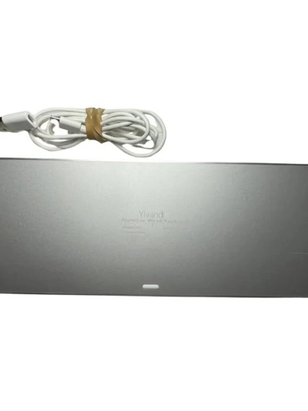 Yivandi Aluminum Wired Keyboard KB-027 for Mac – Full Size Slim USB-A / USB-C